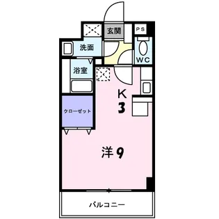アプローズ【2階】の間取り