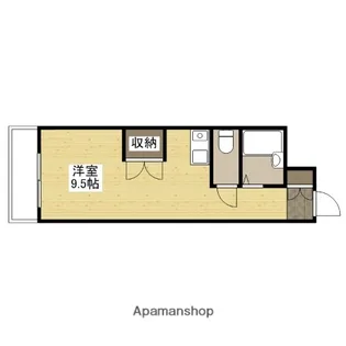 サンロード【3階】の間取り