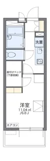 レオパレス東蟹屋アネックス【101号室】の間取り