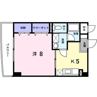 VientNakahiroAv【9階】の間取り