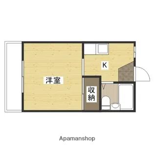 メゾン吉島【2階】の間取り