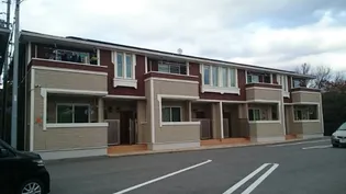 ラリューアB【2階】の外観