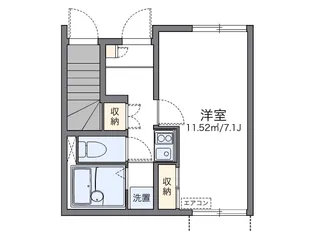 レオネクストマールフ【106号室】の間取り