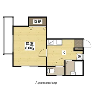 広島県広島市安佐南区祇園5丁目【アパート】の間取り