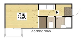 パティフィールド【1階】の間取り