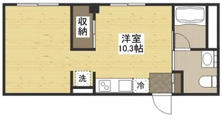 マリアンテ【101号室号室】の間取り