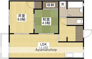 フォーブル舛見 B棟【2階】の間取り