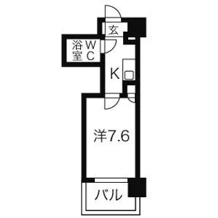 ダイアパレス国泰寺弐番館【3階】の間取り