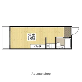 ホーメスト 山根【4階】の間取り