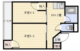 山正ビル【302号室号室】の間取り