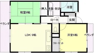 リビエーヌ宝町【501号室号室】の間取り