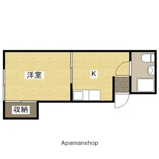 TBS西平塚ビル【4階】の間取り