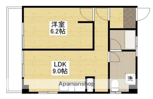 第二山長ビル【4階】の間取り