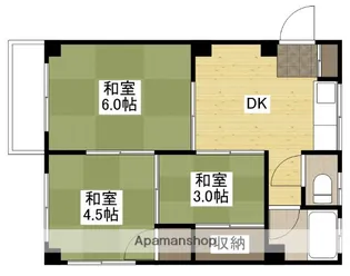 ゆきビル【3階】の間取り