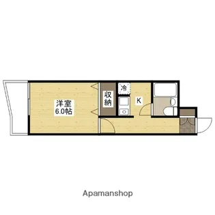 広島県広島市中区南千田西町【マンション】の間取り