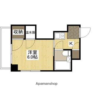 アルテミス安芸【3階】の間取り