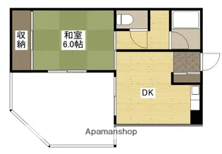 広島県広島市東区牛田新町3丁目【マンション】の間取り