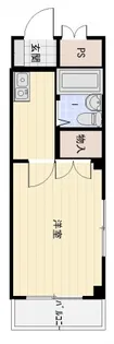 西原マンション【205号室号室】の間取り
