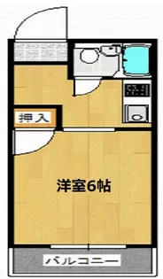 アトラス昭和町【303号室号室】の間取り