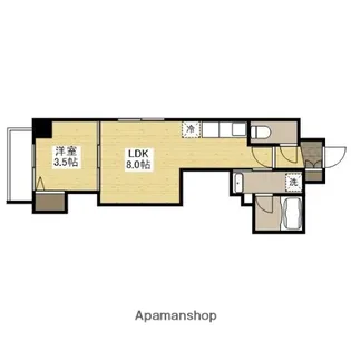 月光住吉町【4階】の間取り