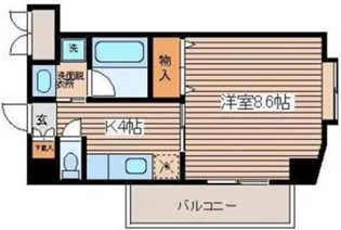 ロイヤルメゾンコウシン【701号室号室】の間取り