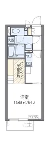 ミランダフィニアン【1階】の間取り