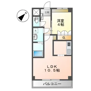 リビエール【1階】の間取り