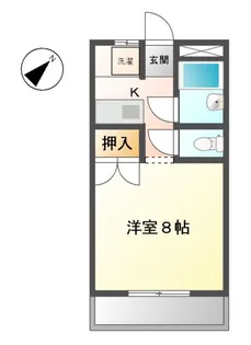 フォレスト コーポ【2階】の間取り