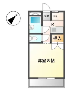 フォレスト コーポ【2階】の間取り