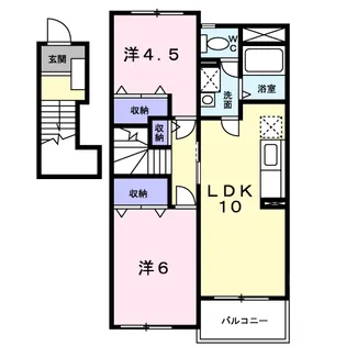 ファースト ステップ【2階】の間取り