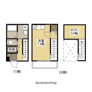 DUPLEST輝【1階】の間取り