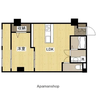 広島県広島市西区庚午中4丁目【マンション】の間取り