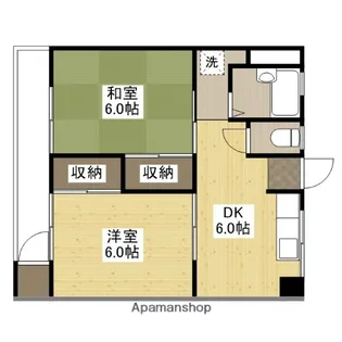 広島県広島市西区己斐西町【マンション】の間取り