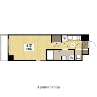 リラックス三篠町ビル【8階】の間取り