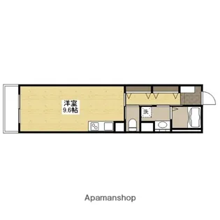 オークランドヒルズ仁保南【3階】の間取り