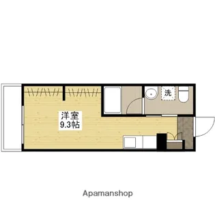 広島県広島市西区新庄町【アパート】の間取り