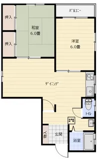 末広ビル【601号室号室】の間取り