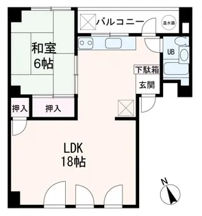 大田ビル【401号室号室】の間取り