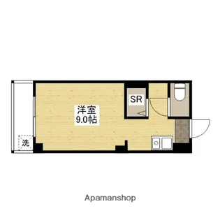 パークハイツ【1階】の間取り