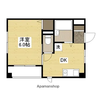 広島県広島市安佐北区可部南4丁目【マンション】の間取り
