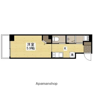 LE DOME府中【6階】の間取り
