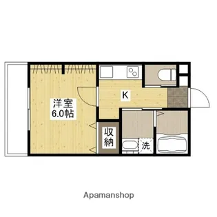 スカーレット海老園【3階】の間取り