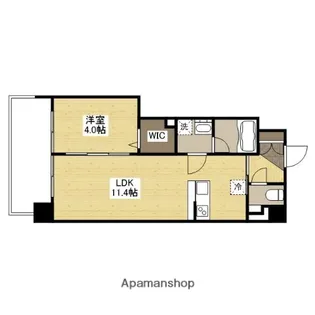 フェリーチェニシカワ【3階】の間取り