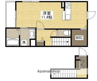アウローラ長束西【2階】の間取り