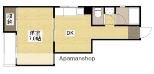広島県広島市中区住吉町【マンション】の間取り