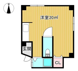 第10芦屋ビル【202号室号室】の間取り