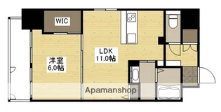 ヴィラシオン大手町【9階】の間取り