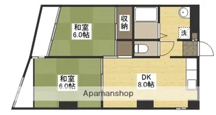 ロワールパレス2号館【3階】の間取り