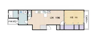 田村ビルA棟【301号室号室】の間取り