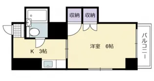 1Kの間取り画像